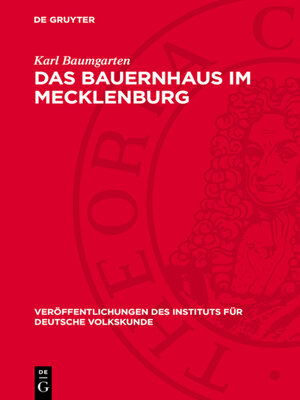 cover image of Das Bauernhaus im Mecklenburg